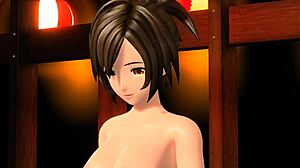 Why does Megurine Luka & Meiko show big ass and tits in Magnet Project Diva nude mod?