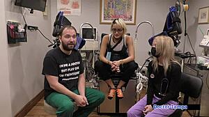 Intriguing Dr Tampa takes Channy Crossfire in a government scenario with nurse vibrator action and gaping.