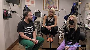 Intriguing Dr Tampa takes Channy Crossfire in a government scenario with nurse vibrator action and gaping.