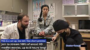 Dr Tampa Conducts Remote Interrogation on Patient Jasmine Rose with Fetish Elements