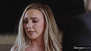 Kendra Sunderland and Brandi Love Share Cock in FFM Threesome with Cum Swapping