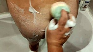 stepsister let me touch her perfect natural tits and ass in the shower