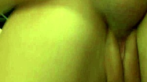 Audrey Bitoni's big tits bounce wildly in cowgirl as she rides his dick, contrasting with intense doggystyle handjob