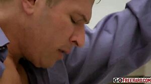 sadie west as secretary meets her architect boss