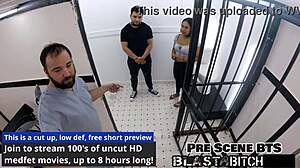 mias pussy gets blasted with vibrator and toys in close up while brother watches