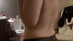 subsecretary undresses in curvy workout session