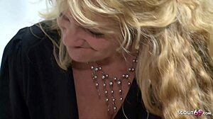 Thick German Daughter Gets Sex Lessons From Stepmom In Mature Threesome