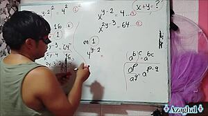 in the bedroom this asian nerd explores erotic sexual math x y