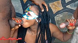 New Lagos girl chooses outdoor fuck with squirting orgasm 😱💦