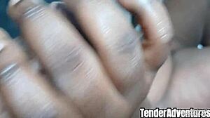 Ebony Bbw Amateur Teases With Homemade Cock Play And Oily Handjob?