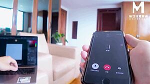 modelmedia asia features a cute long-haired asian girl in blowjob and cowgirl riding. she enjoys pov sex and missionary pounding in small tits action.