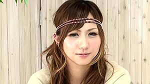 Kokoros Beautiful Shaved Pussy Close Up Masturbation In Cute Japanese Style