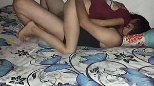 Venezuelan woman's pussy gets fucked by Colombian cock in bold amateur action