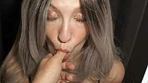 hey step-mom, why'd you cheat? now you're getting punished with creampie in the garage, right?