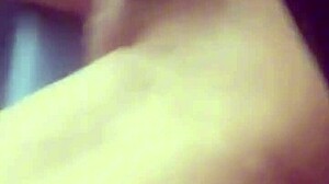 playing with my wet pussy by the window, hoping someone sees me cum, blondebunny8