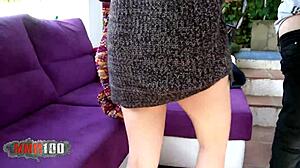 Curvy teen Nikky seduces with her chubby allure before getting passionately shagged in amateur style