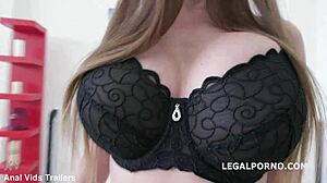 I can't get enough of double addicted with anal fisting as Cathy Heaven and Francys Belle take it to ass to mouth creampie levels - must see action.