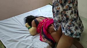 Khatiye Pe Lita Kar Kamwali Bai Ki Cowgirl Position Me Chudai