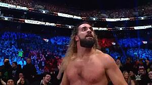 Seth Rollins Battles Austin Theory And Bobby Lashley In Survivor Series 2022 Wrestling Match