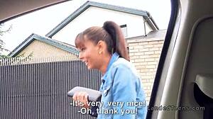 Beautiful Tits Teen 18+ Sucks And Fucks Hard In Outdoor Public Pov Hitchhiker Bang