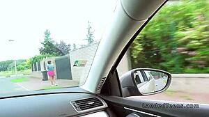 Beautiful Tits Teen 18+ Sucks And Fucks Hard In Outdoor Public Pov Hitchhiker Bang