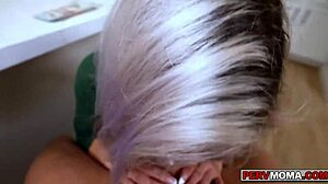 Blonde Stepmom Bambi Blitz Deepthroats Stepson's Big Cock And Titty Fucks For Cum Swallow Referral