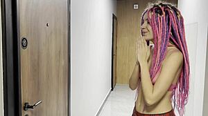 she comes craving hard anal fuck bent over right away!