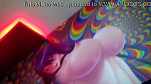 I feel so thrilled watching this cheating wife get creampied twice in her sweet tight pussy. She told her cuckold husband she was at the gym while enjoying rough interracial sex with huge cock in homemade action.