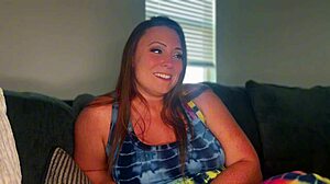 Horny Hotwife Takes BBC Creampie in Interracial Sex with Athletic Black Guy Bareback. She Brings Cum Home for Husband to Clean from Pussy.