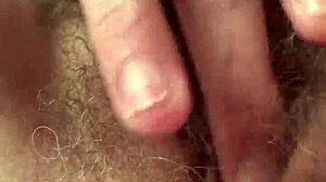 Subtle hints of my hand exploring hairy beaver and mommy pussy in solo play