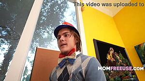 Blonde right wing politician mom in pantyhose puts orgasms first for people