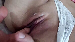 Delicious Woman with Beautiful Tits and Lovely Pussy in Oral Creampie