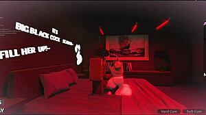 Cheating bitch takes first big black cock in ass