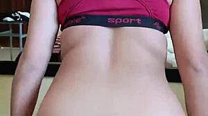 Take off the condom and cum inside my juicy pussy says stepmother in homemade video