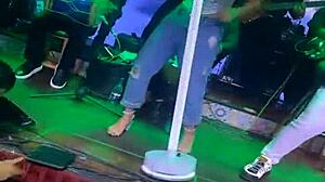 Epa Colombia Flashes Her Big Tits in Live Outdoor Public Display for Sexy Thrill