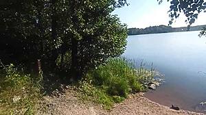 We headed out into nature and enjoyed some time together on the lake shore