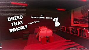 Cheating bitch takes first big black cock in ass