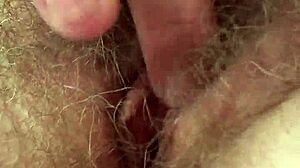 Subtle hints of my hand exploring hairy beaver and mommy pussy in solo play