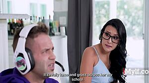 gta 6 realism versus stepmom's pussy seduction in nerdy glasses lingerie game