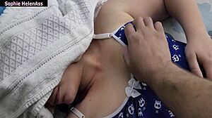 I lay on my friend's bed and he came wanting fun touching my areas as a naughty good friend I pleased him nicely