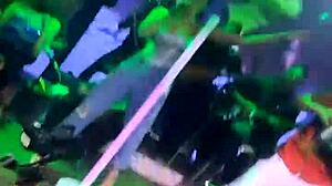 Epa Colombia Flashes Her Big Tits in Live Outdoor Public Display for Sexy Thrill