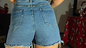 She talks to husband on phone while sucking boss cock and offering ass for promotion in part 2