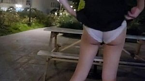 SHEMALE TING XUAN EXPOSED OUTDOORS!
