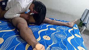 Mexican student gives her anal virginity to physical education teacher