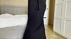 arab stepmom craved my attention and felt it deeply in her embrace