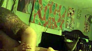 foreplay starts with ass play then throat action for two lovers in playtime