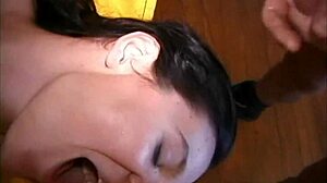 Specific Home Squirt Party with Young 18+ Pawg in Blindfolded Corset Using Vibrator for Gushing Cumshot Facial