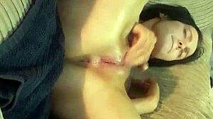 Specific Petite Teen 18+ Oils Tight Ass for Squirting