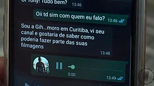 Ny solovideo-serie med oljet brasiliansk MILF Gih Pimentinha store pupper