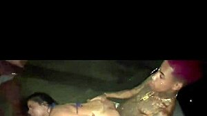 Amateur Blonde Latina Nerd Enjoys Wild Public Assfucking Fun